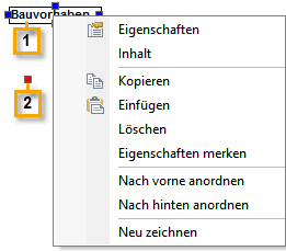 m-frm-Menü Rechte Maustaste - Formulare