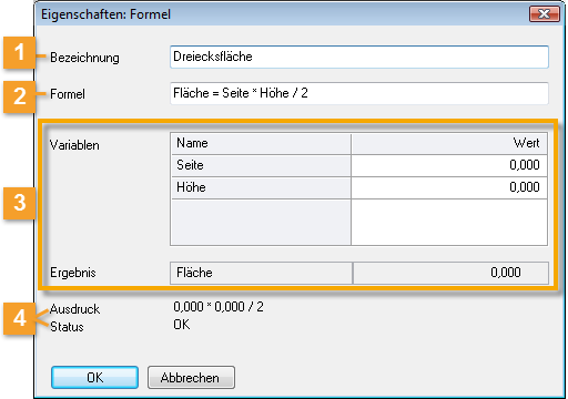 Datenbank Formelsammlung