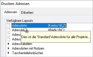 Tooltip bei Layouts
