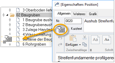 p-Kopierfunktionen - drag-icon auf Dialog