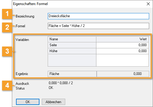 Datenbank Formelsammlung