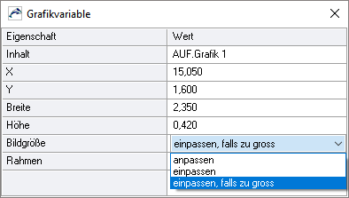 d-frm-Grafikvariable/Bildgröße - Formulareigenschaften