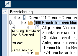 ORCA - Kommentar-Tooltip