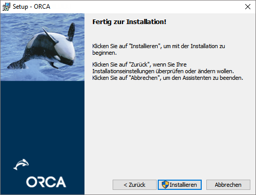 Fertig zur Installation